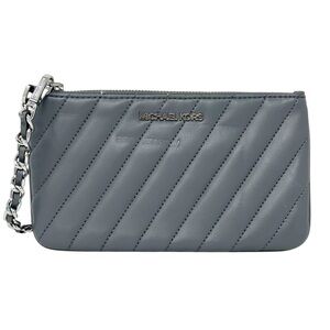 Michael Kors Medium Rose Quilted Leather Wristlet